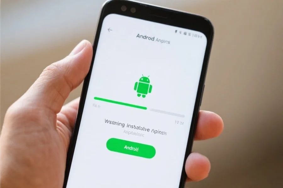 安卓手机正在安装恒盛App