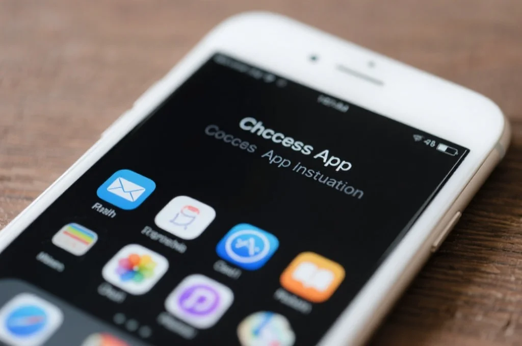 恒盛App成功安装并运行的智能手机界面